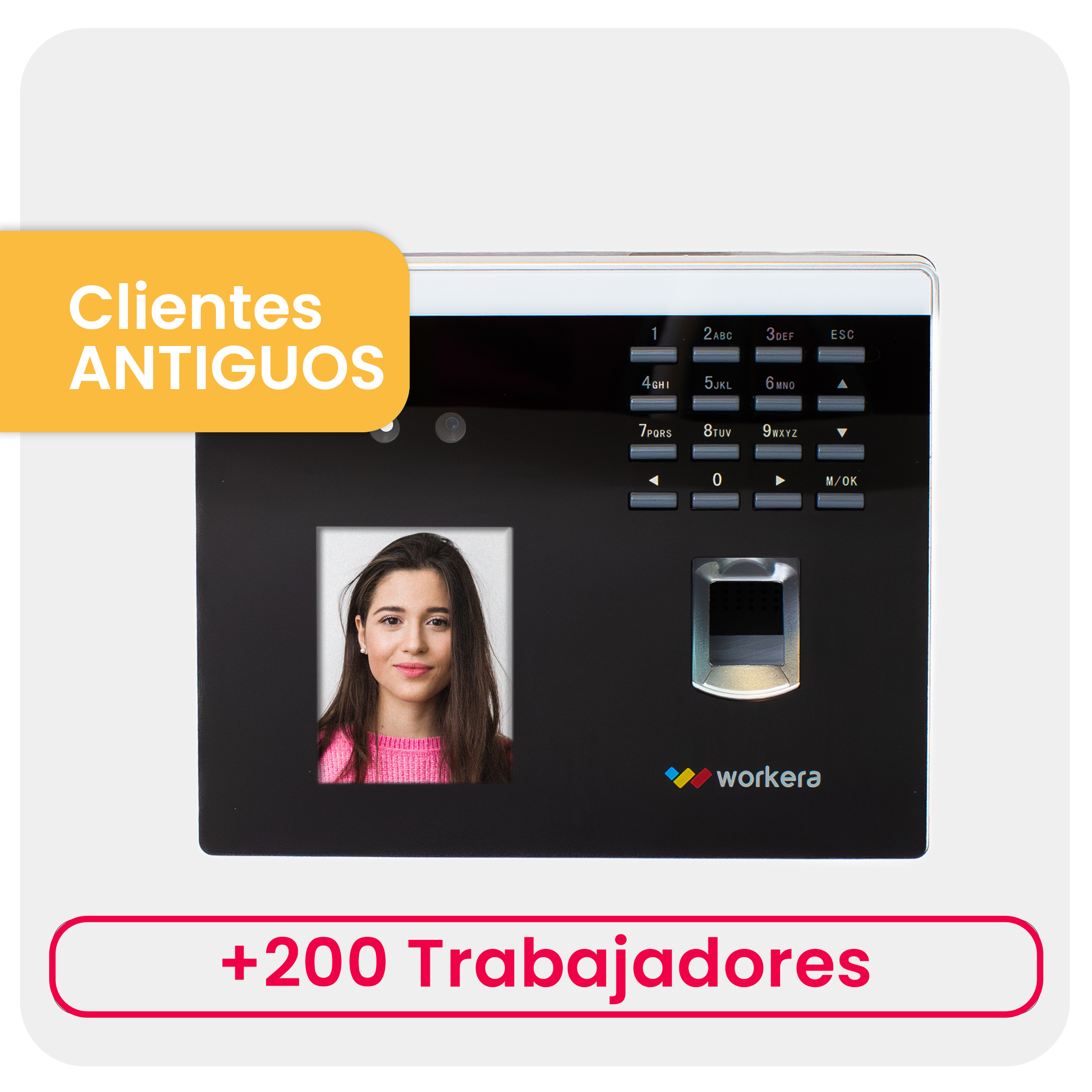 Reloj Biométrico T2 · Clientes antiguos 200+