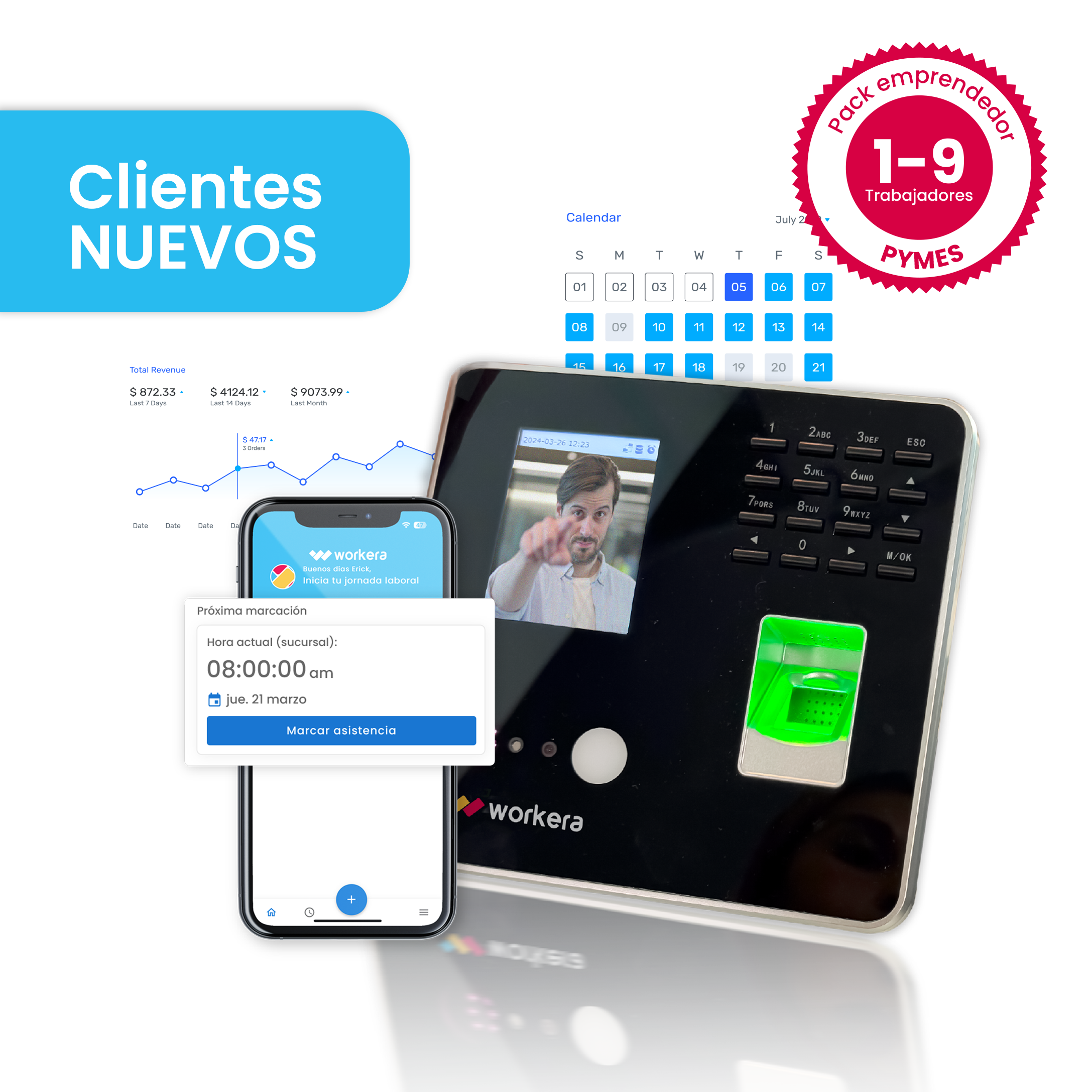 Pack emprendedor 1 – 9 Trabajadores | Cliente nuevo